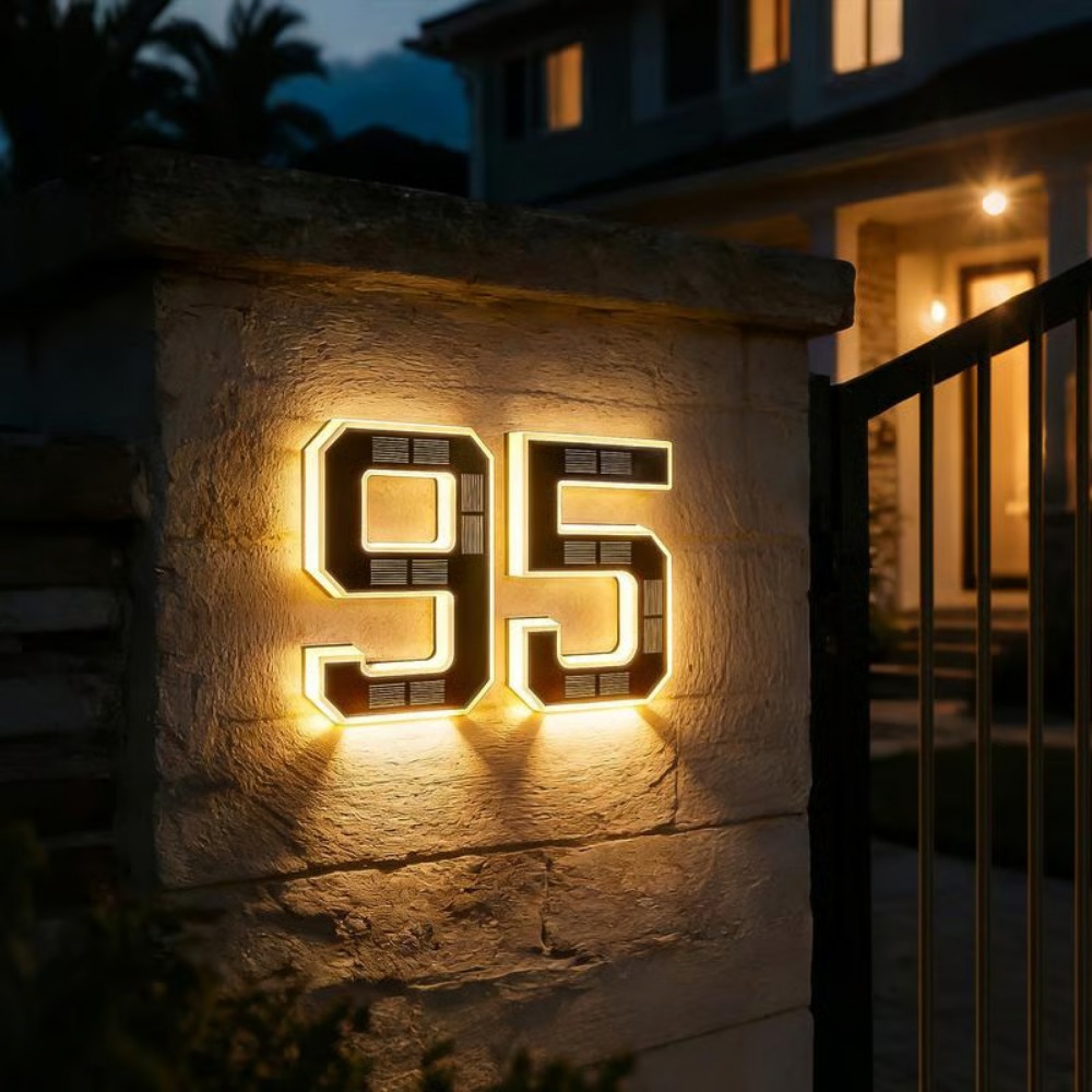 Xl Outdoor Lighting - Nouvelle plaque de numéro de maison