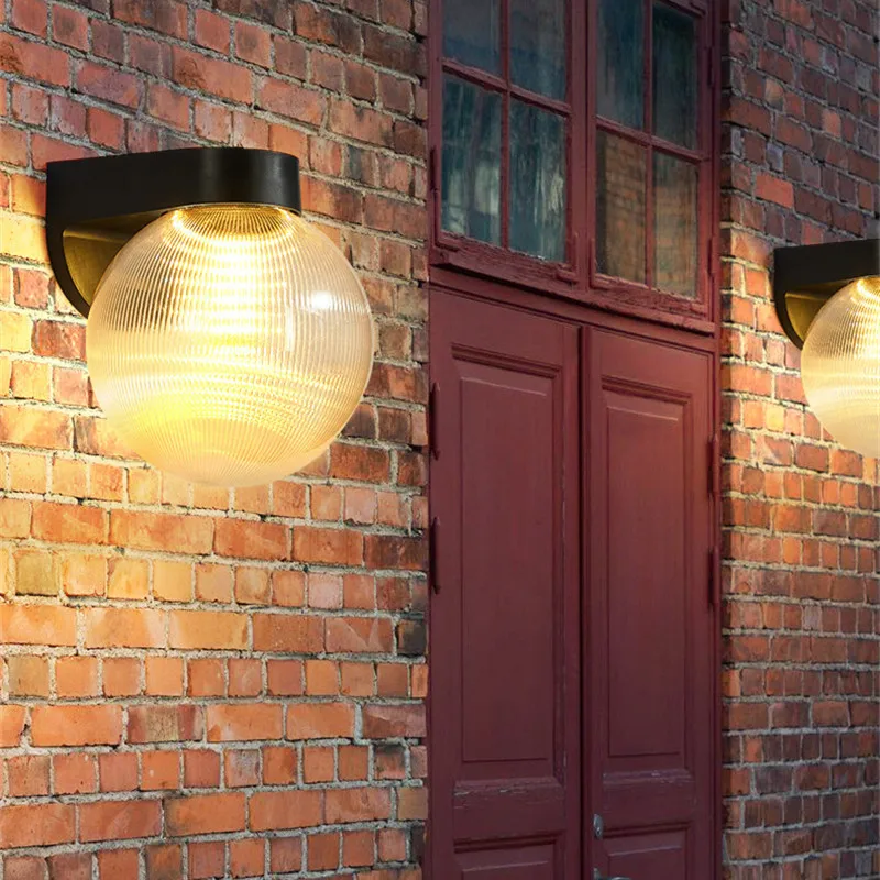 Xl Outdoor Lighting - Sphblades-Applique Murale Extérieure en Plastique, Luminaire