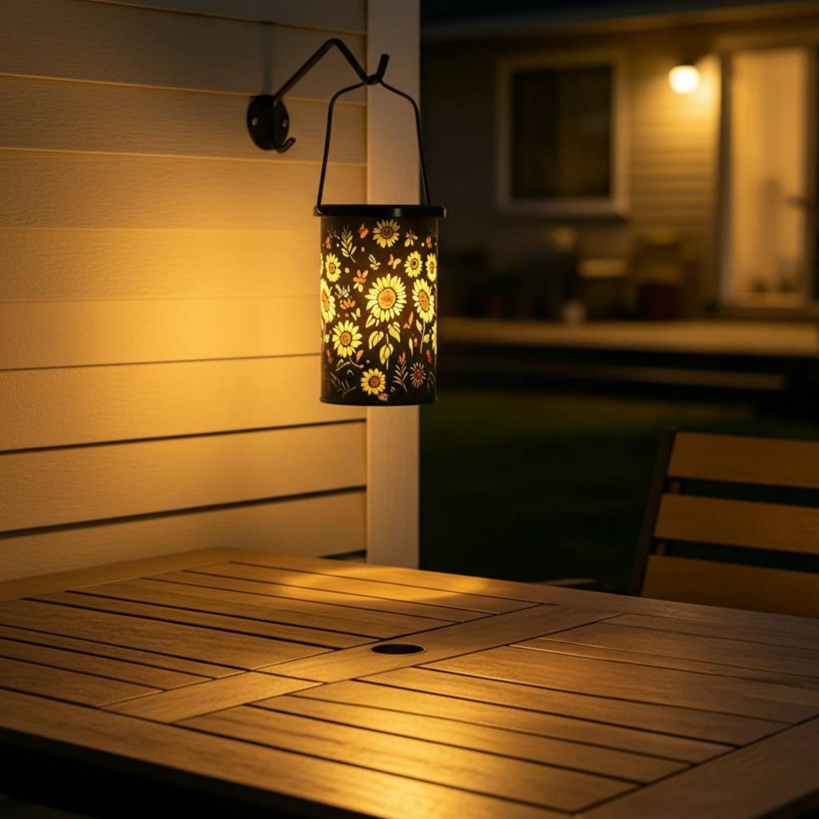 Outdoor Lighting Vintage - Lanterne solaire suspendue au design vintage