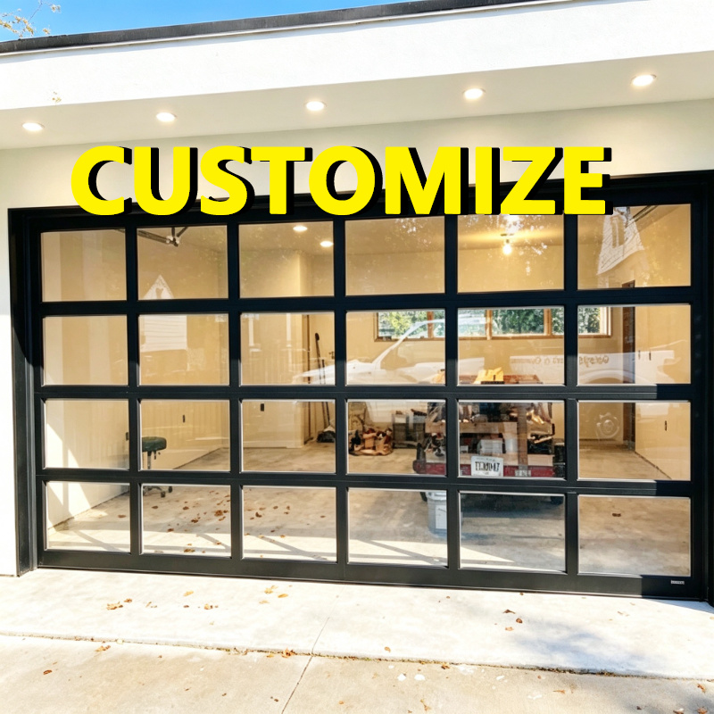 Outdoor Lighting Design - Porte de garage sectionnelle sur mesure