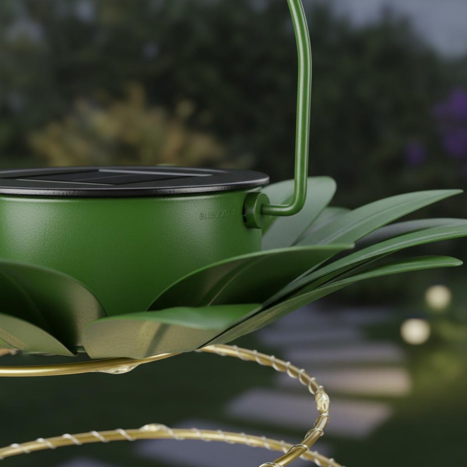 Outdoor Lighting Design - Lampe solaire en forme d'ananas, lanterne