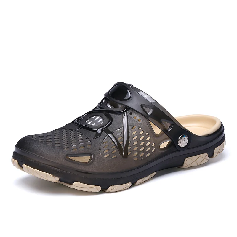 Outdoor Lighting Design - Sandales décontractées pour hommes, pantoufles tendance,