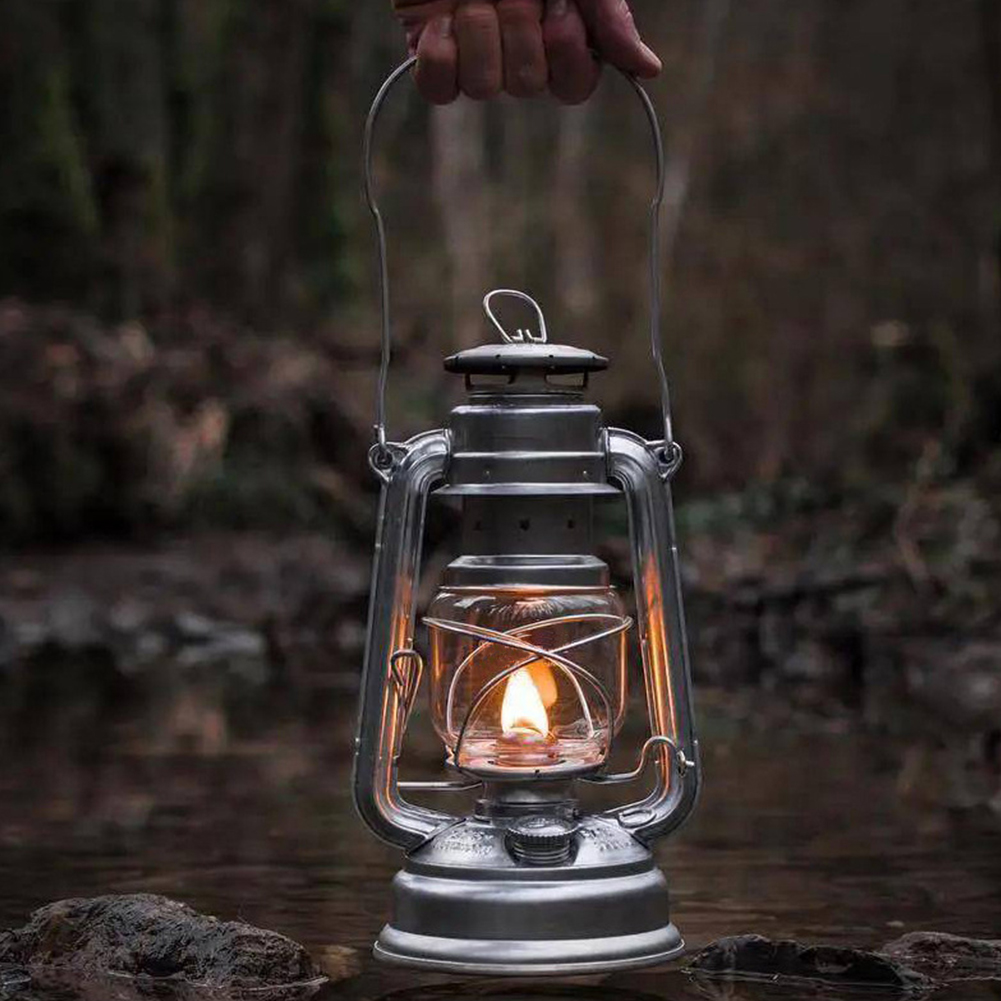 Outdoor Lighting Vintage - Lampe à kérosène de camping portable,