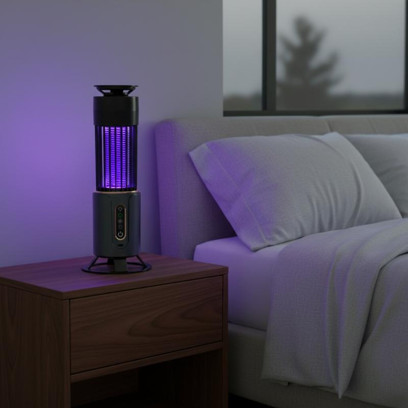 Outdoor Lighting On Fence - Lampe anti-moustiques électrique 2-en-1 silencieuse et