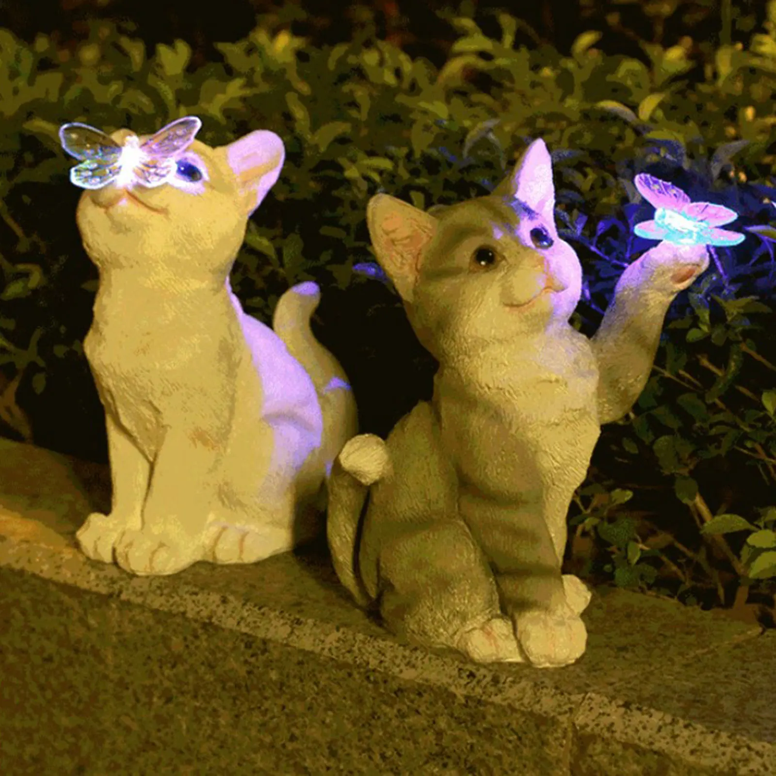 Outdoor Lighting Pendant - Sculpture de chat en plein air,