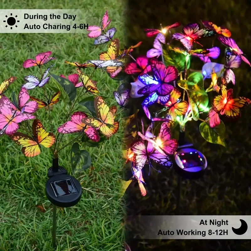 Le jardin solaire de papillon  - Outdoor Lighting Gazebo avis et prix