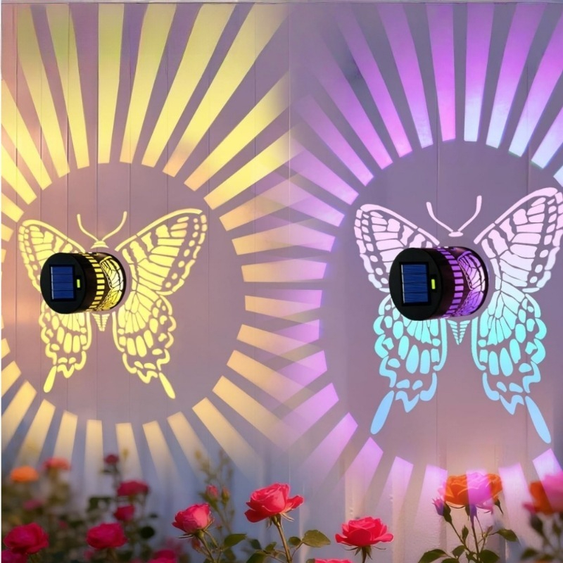 Lampes solaires décoratives en - Outdoor Lighting On Fence avis et prix