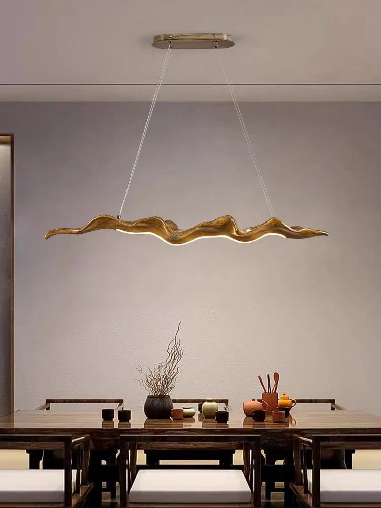 Vintage résine feuille pendent - Outdoor Lighting Pendant avis et prix