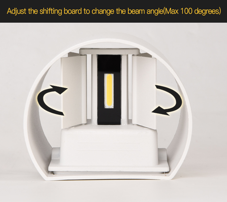 IP65 étanche 6W 12W COB mur LE - Xl Outdoor Lighting avis et prix