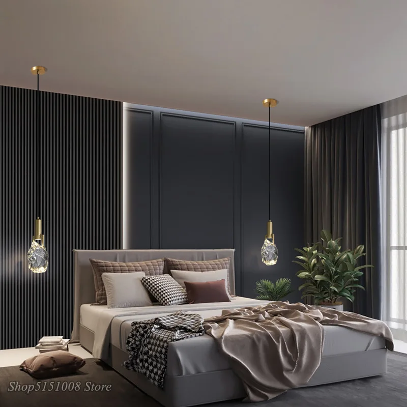 Lampe Led suspendue en cristal - Outdoor Lighting Pendant avis et prix