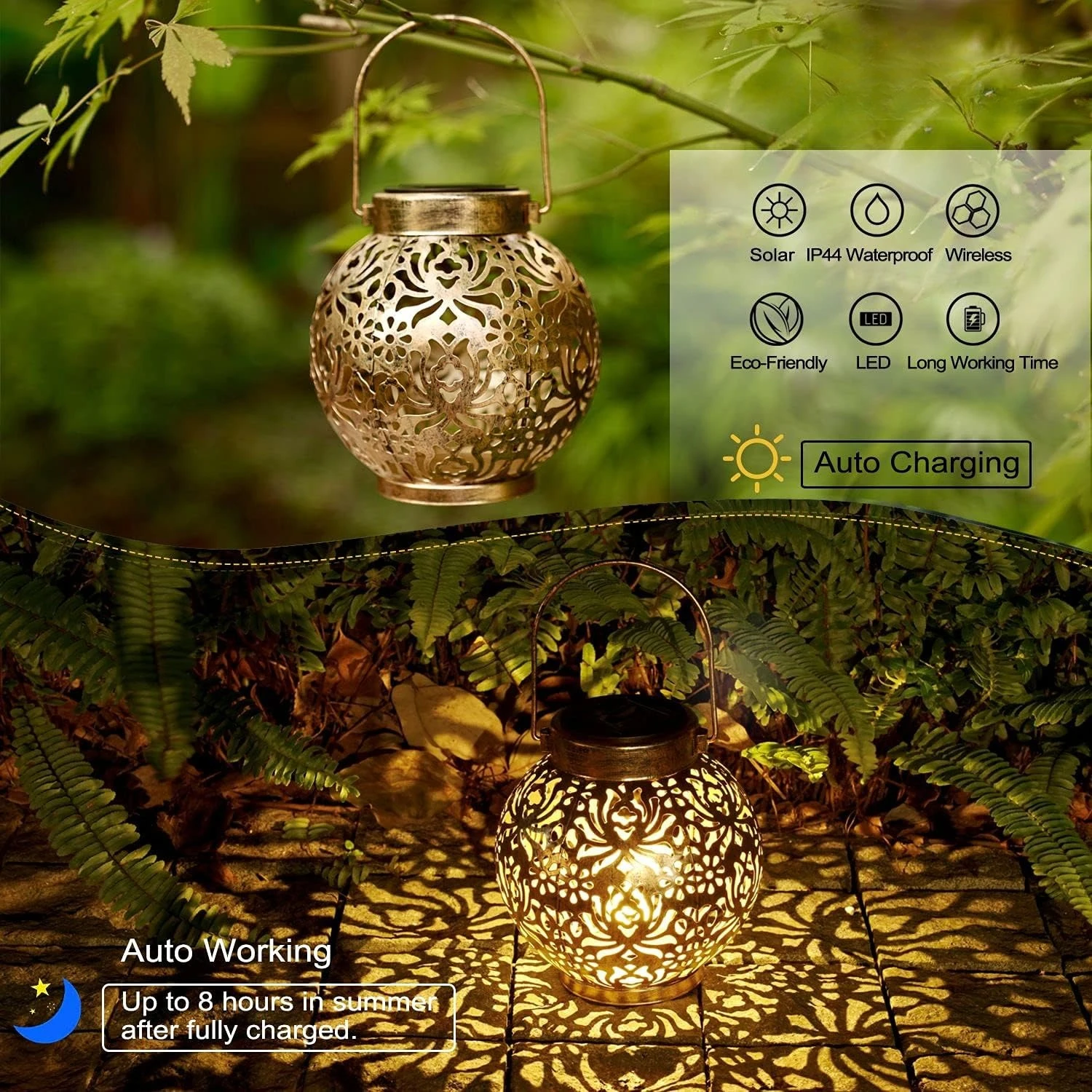 Lanternes solaires marocaines, - Outdoor Lighting Gazebo avis et prix