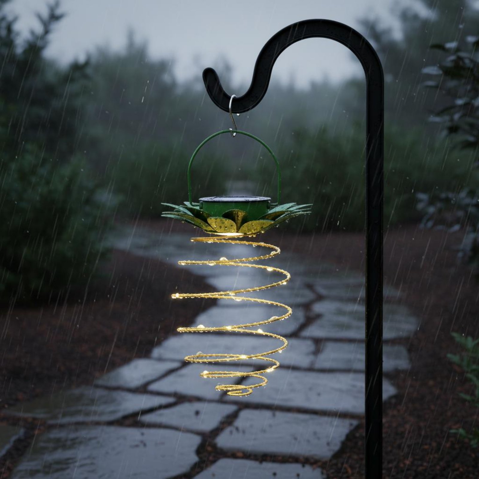 Lampe solaire en forme d'anana - Outdoor Lighting Design avis et prix