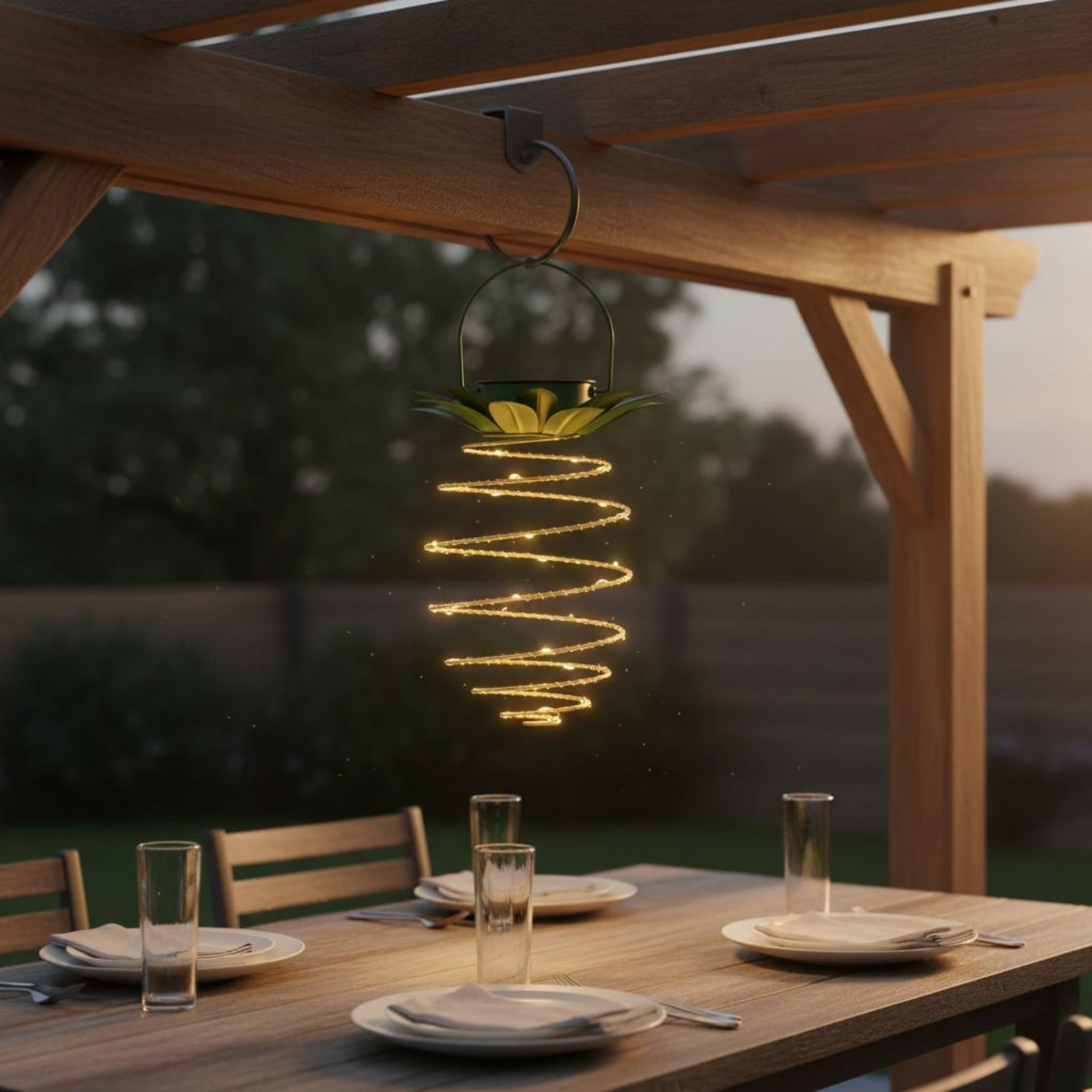 Lampe solaire en forme d'anana - Outdoor Lighting Design avis et prix