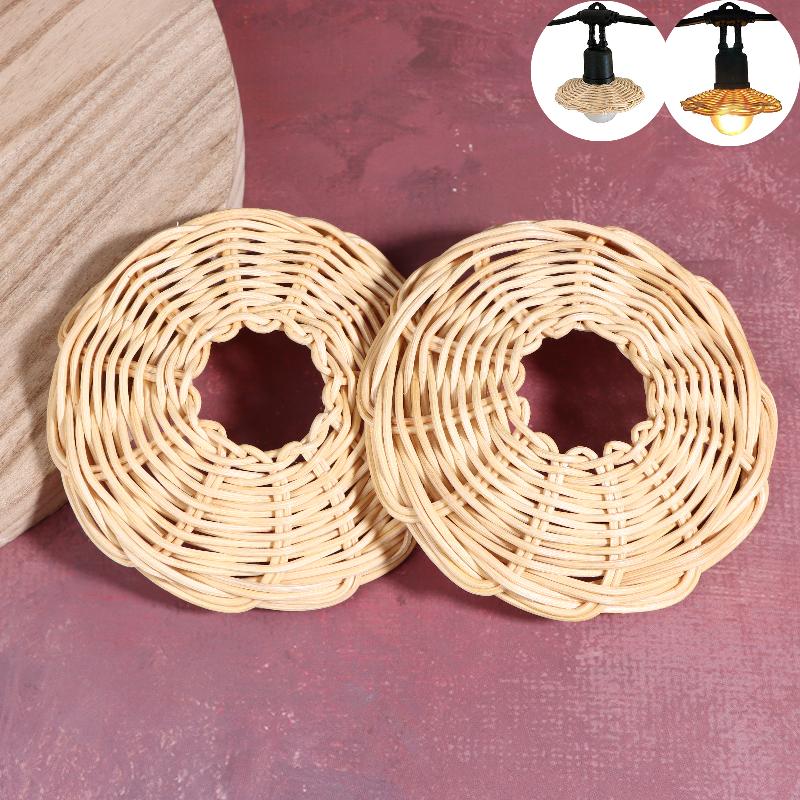 Lot de 2 abat-jour en rotin tr - Outdoor Lighting Vintage avis et prix