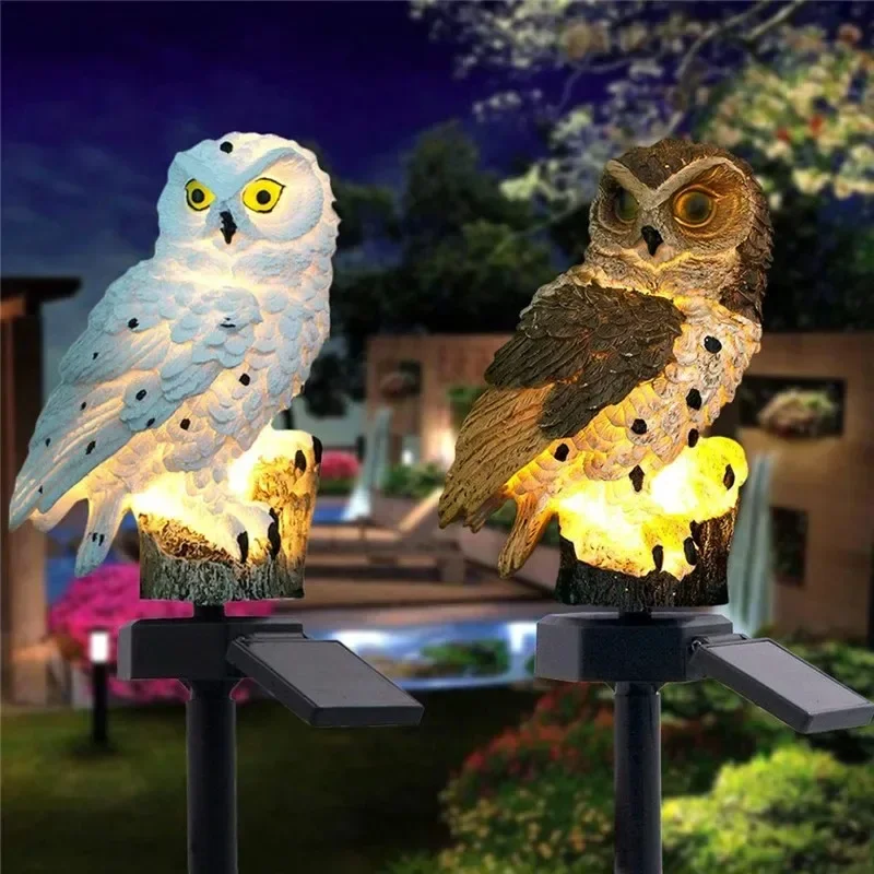 Statue de hibou solaire, lumiè - Outdoor Lighting Gazebo avis et prix