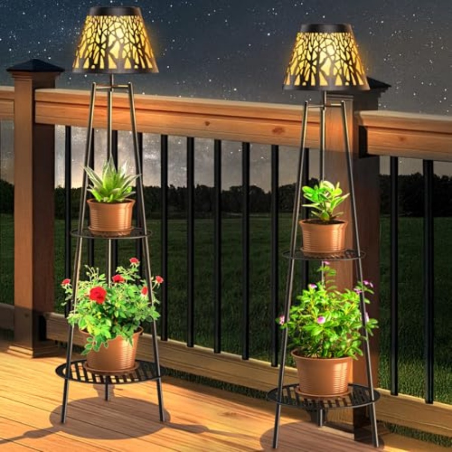 Lot de 2 lampes solaires d'ext - Outdoor Lighting Led avis et prix