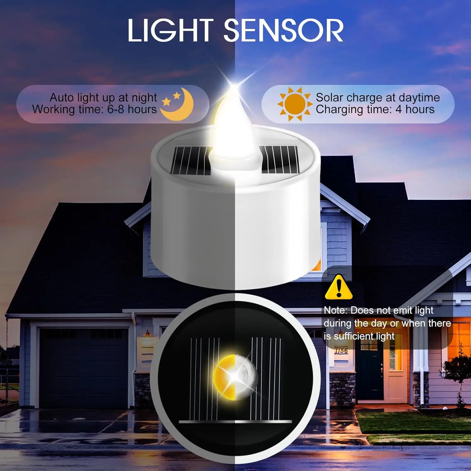 Bougies chauffe-plat solaires  - Outdoor Lighting Gazebo avis et prix