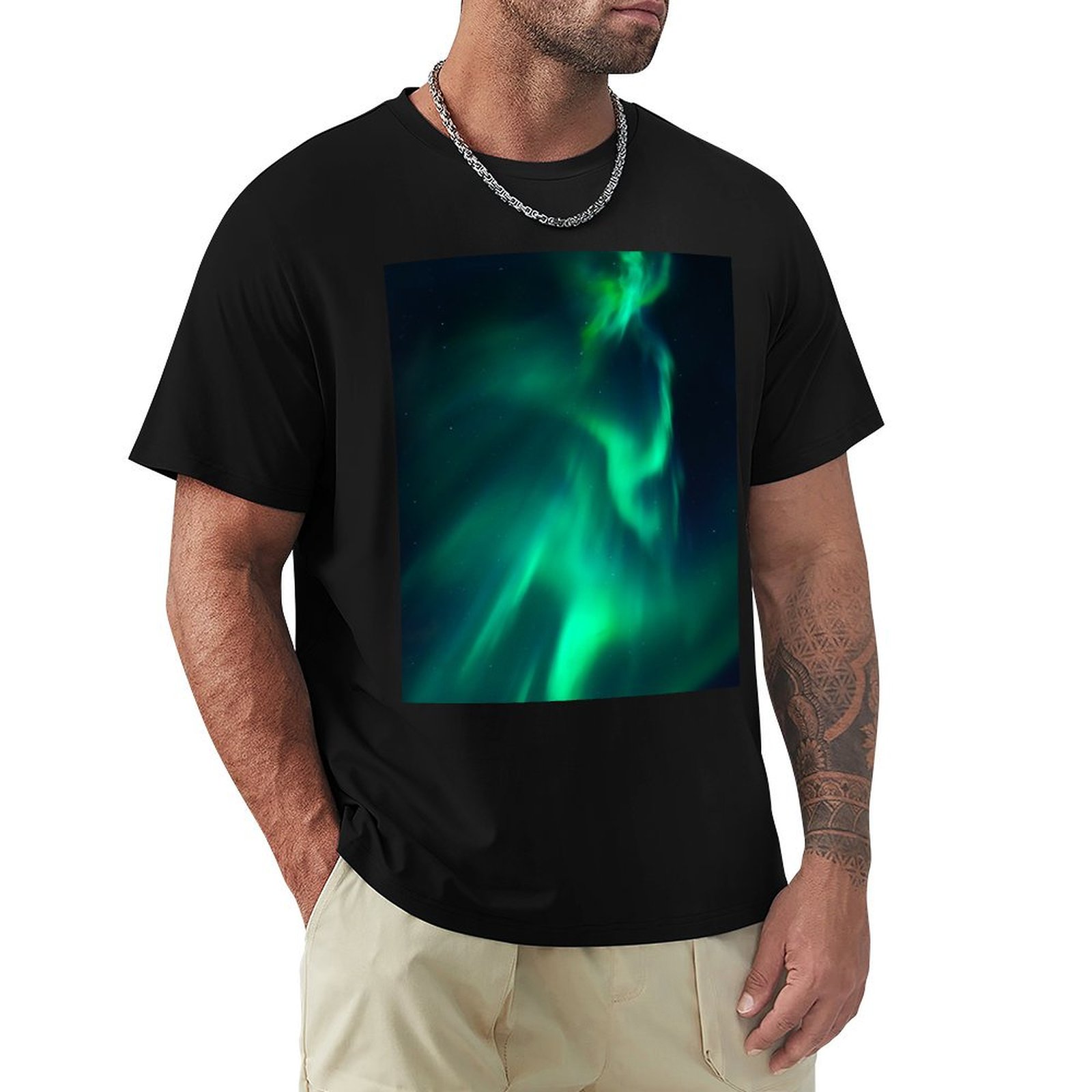 T-shirt Aurora Borealis Northe - Outdoor Lighting Not Working avis et prix