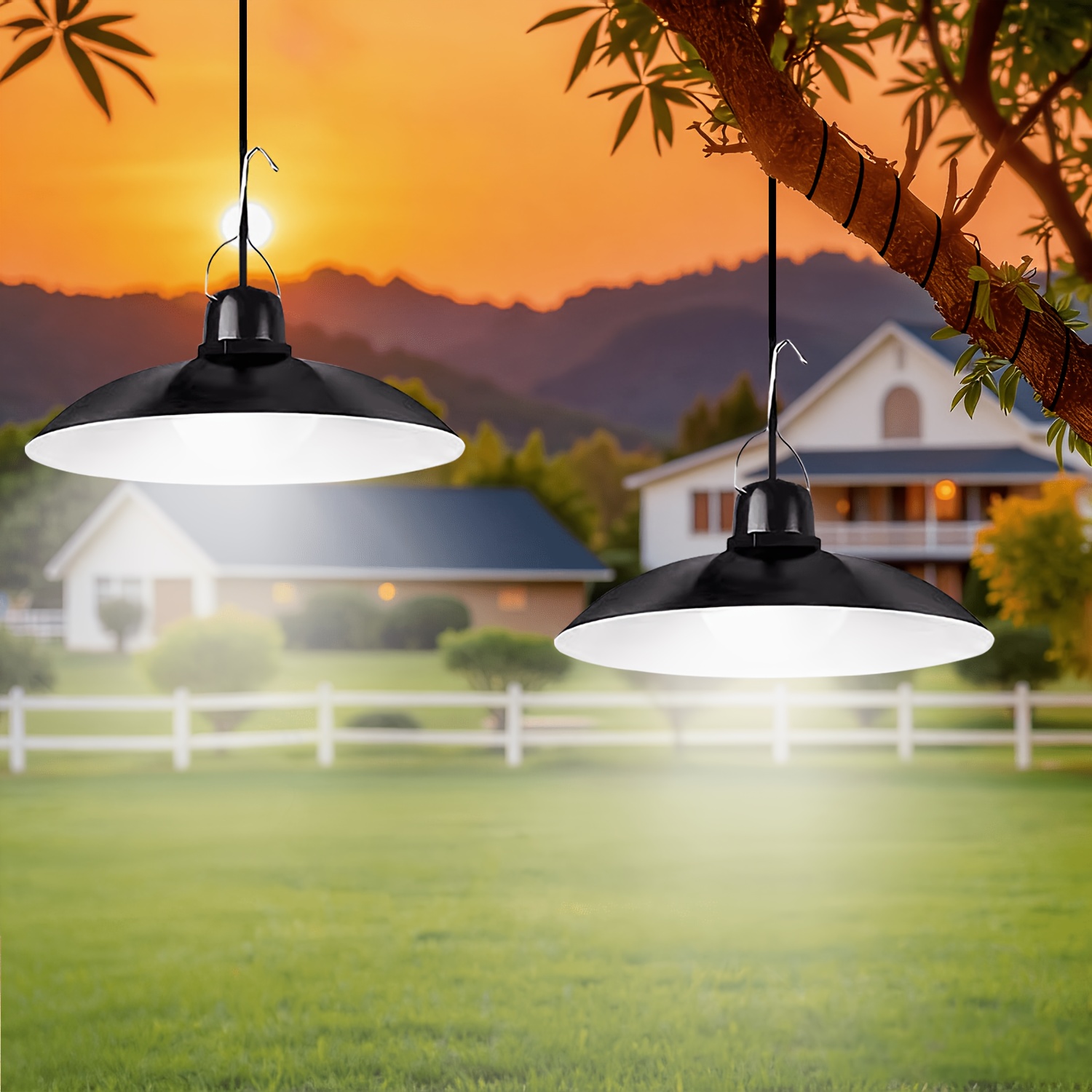 1pc Lampe Solaire Suspendue Ex - Outdoor Lighting Pendant avis et prix