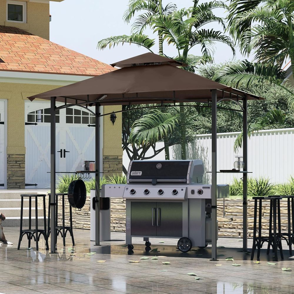 Gazebo de jardin pour barbecue - Outdoor Lighting Gazebo avis et prix