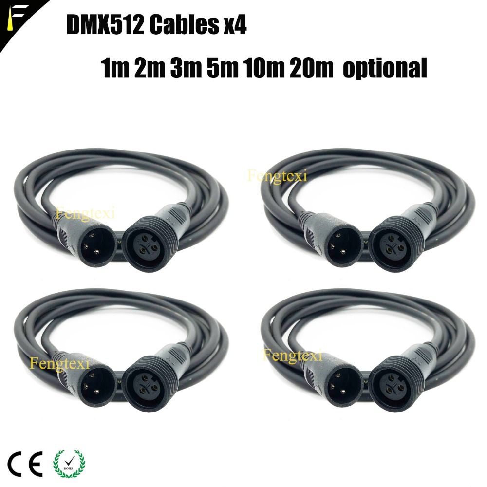 Lot de 4 rallonges DMX pour éc - Outdoor Lighting Cable Uk avis et prix