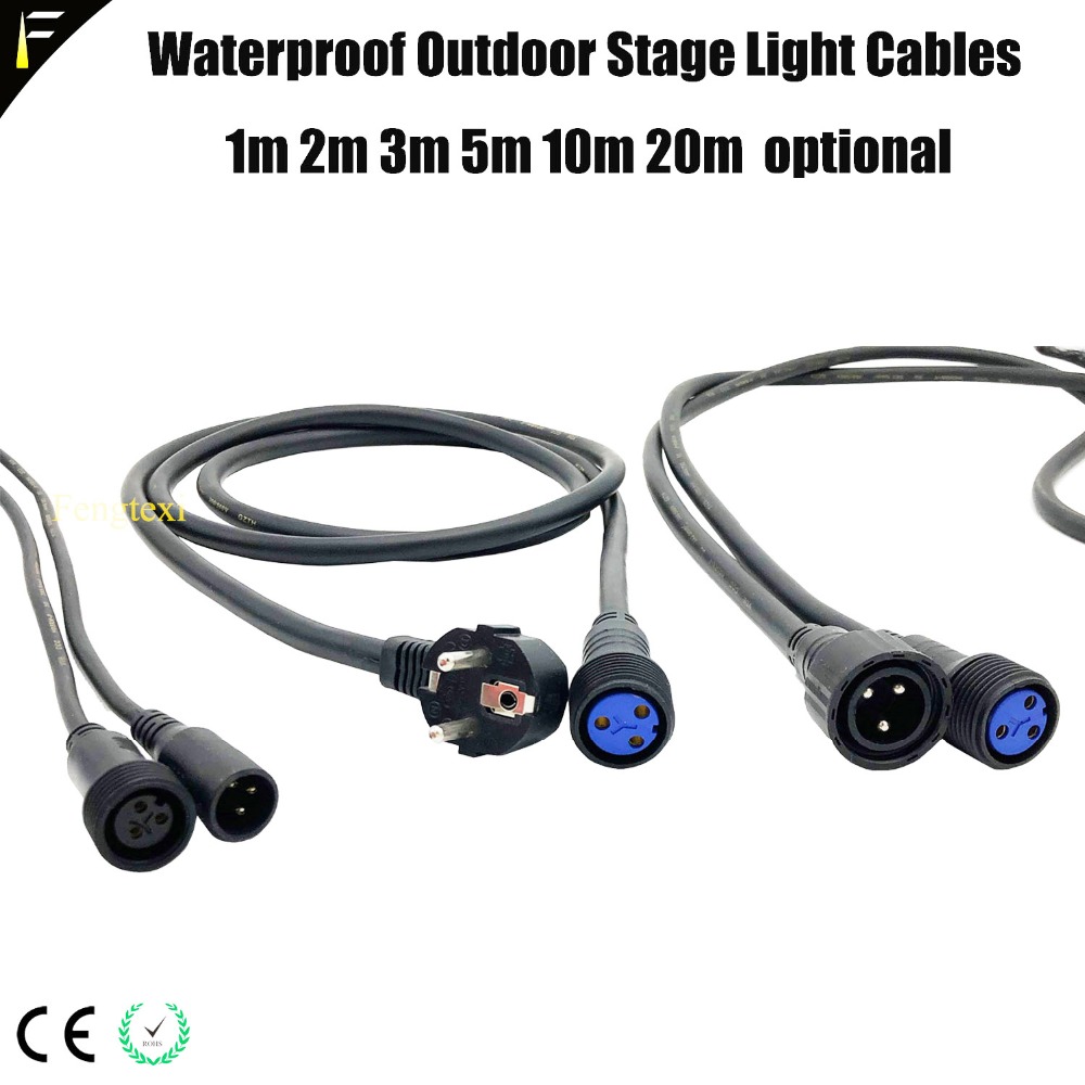 Lot de 4 rallonges DMX pour éc - Outdoor Lighting Cable Uk avis et prix