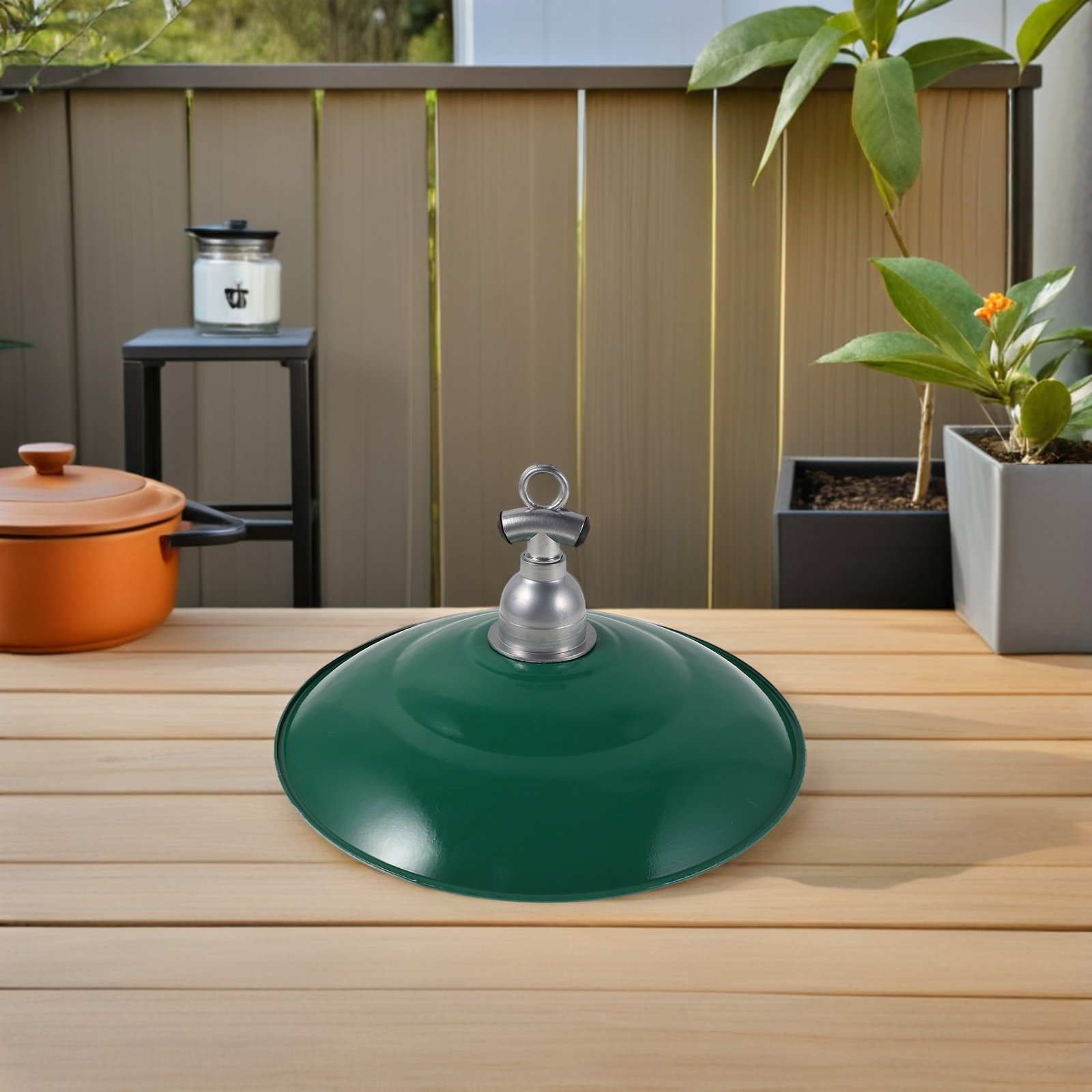 Abat-jour rustique en émail de - Outdoor Lighting Vintage avis et prix