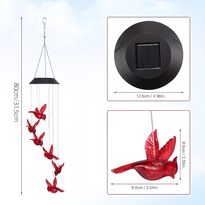 Carillon éolien lumineux à éne - Outdoor Lighting Design avis et prix